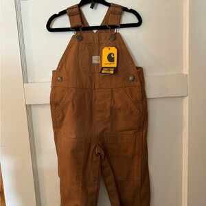Carhartt Brown Kids Overalls